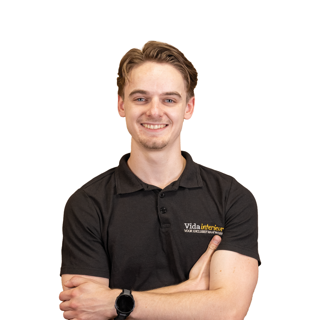 Stijn, meubelmaker bij Vida Interieur